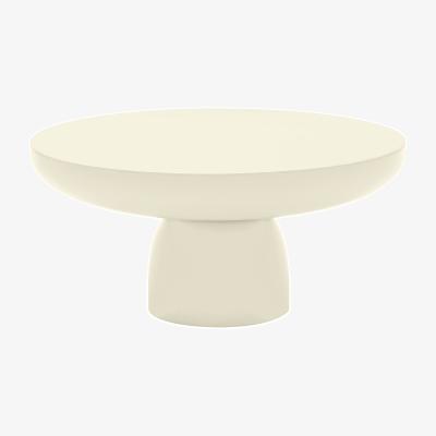 Made in Design Olo Colours - Bois laqué Coffee table wood white / Ø 70 x H 33 cm - Mogg