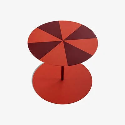 Made in Design Coffee table Gong Circus metal / Giulio Cappellini, 2004 - Ø 50 x H 42 cm / Metal - Cappellini