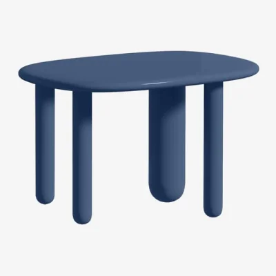 Made in Design Tottori Coffee table wood blue / 4 legs - 64 x 44 x H 40 cm - Driade