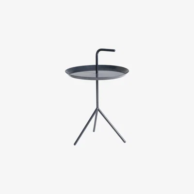 Made in Design Don't leave Me Coffee table - / Ø 38 x H 58 cm by Hay Blue