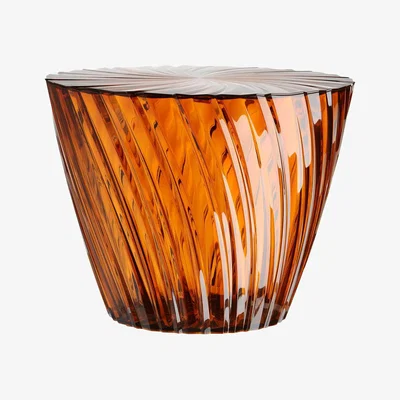 Made in Design Sparkle Coffee table by Kartell Orange/Brown