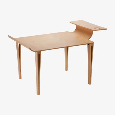 Made in Design Biplan Coffee table - / 84 x 61 cm x H 49 cm by Tsé-Tsé Natural wood