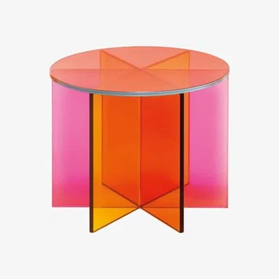 Made in Design XXX Coffee table glass / Ø 50 x H 40 cm - Handmade in Italy - Glas Italia