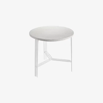 Made in Design Terrazzo Coffee table - Ø 50 x H 45 cm by Serax White