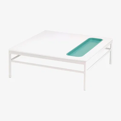 Made in Design Rivage Coffee table by Vlaemynck White