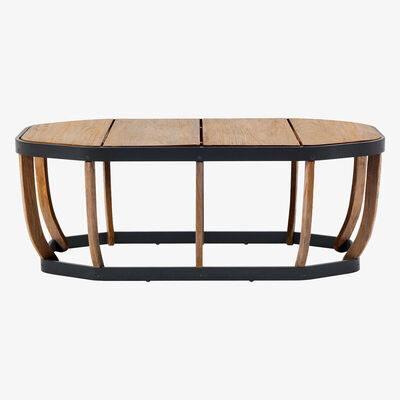 Made in Design Swing XL Coffee table - / 110 x 57 cm by Ethimo Natural wood