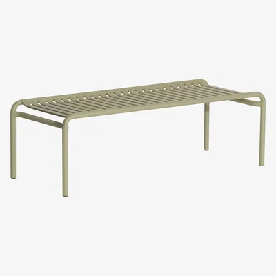 Made in Design Week-End Coffee table - / Wide - 127 x 51 cm by Petite Friture Green
