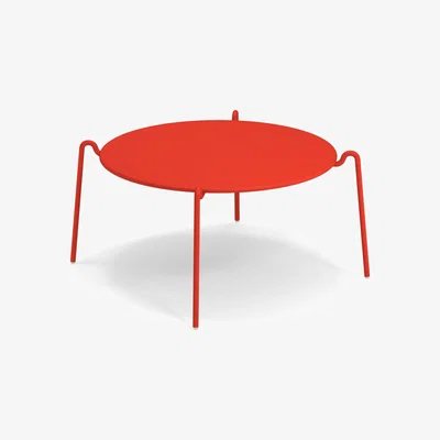 Made in Design Rio R50 Coffee table - / Ø 104 cm - Metal by Emu Red
