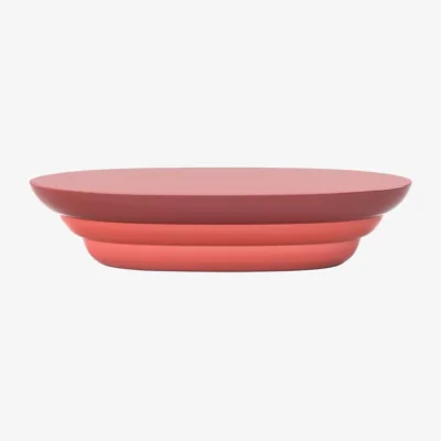 Made in Design Babka Coffee table plastic material red / Fibreglass - 150 x 65 x H 34 cm - POPUS EDITIONS