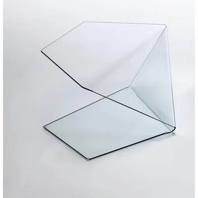 Made in Design Harold et Maude Coffee table - Model 1 by Glas Italia Transparent