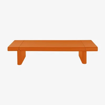 Made in Design Zavolo 790 Coffee table wood orange / 84 x 120 cm - Zanotta