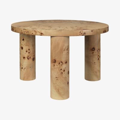Made in Design Coffee table Post Small wood / Ø 65 x H 41 cm - FSC-certified brushwood - Ferm Living