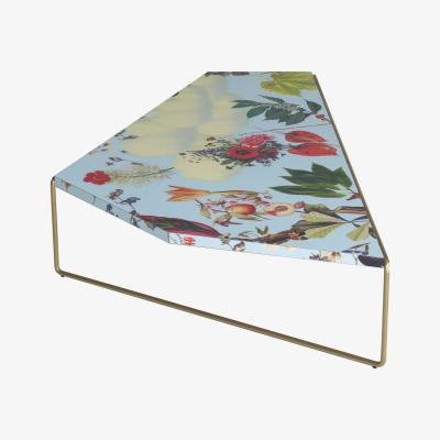 Made in Design Zagazig Coffee table - / 113 x 74 cm x H 27 cm by Driade Blue/Multicoloured