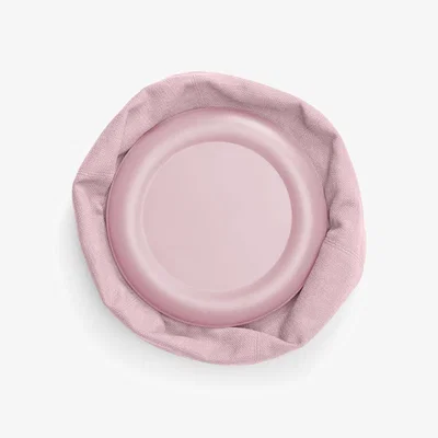 Made in Design Dumpty Coffee table textile pink inflatable / Ø 87.5 x H 35 cm - Fatboy