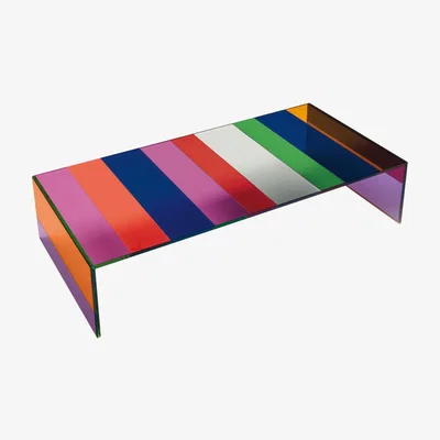 Made in Design The Dark Side of the Moon Coffee table - 155 x 55 cm by Glas Italia Multicoloured