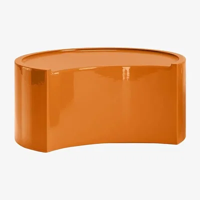 Made in Design Low Bol Coffee table plastic material orange / Ø 60 x H 28 cm - Zanotta
