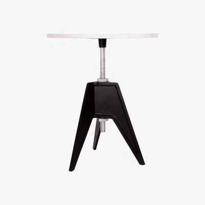 Made in Design Screw Adjustable height table - Adjustable height by Tom Dixon White/Black