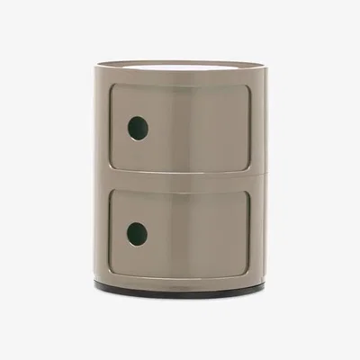 Made in Design Componibili Storage plastic material / 2 Drawer - H 40 cm - Anna Castelli Ferrieri, 1968 - Kartell