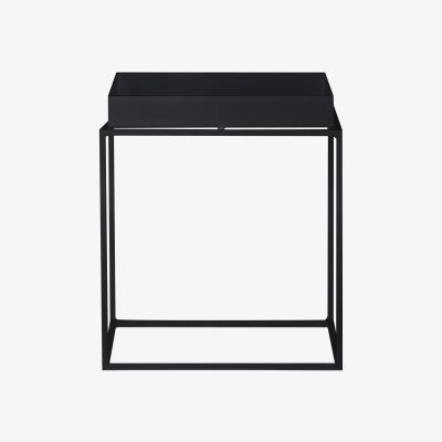 Made in Design Tray Coffee table - Square - H 40 cm / 40 x 40 cm by Hay Black