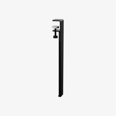 Made in Design Base, legs metal black with clamp bracket / H 43 cm - To create coffee tables & benches - TIPTOE