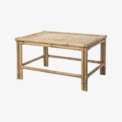 Made in Design Sole Coffee table - / Bamboo - 70 x 70 cm by Bloomingville Natural wood