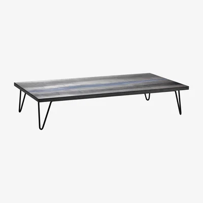 Made in Design Overdyed Coffee table - L 140 x W 70 cm by Diesel with Moroso Grey