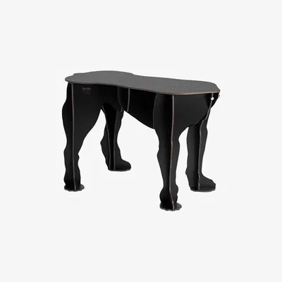 Made in Design Rex Bench - / Coffee table - 80 x 30 cm by Ibride Black