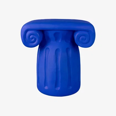 Made in Design End table Magna Graecia - Capitello ceramic / 44 x 29 x H 45 cm / Terracotta - Seletti