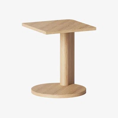 Made in Design Galta Forte Side End table natural wood / 38 x 38 x H 47 cm - KANN DESIGN