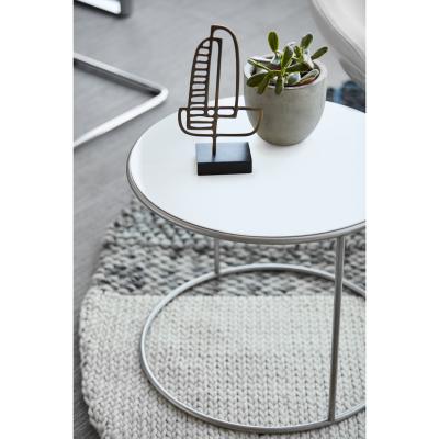 Made in Design Cannot Coffee table - / Ø 55 x H 45 cm - Wood by Cappellini White