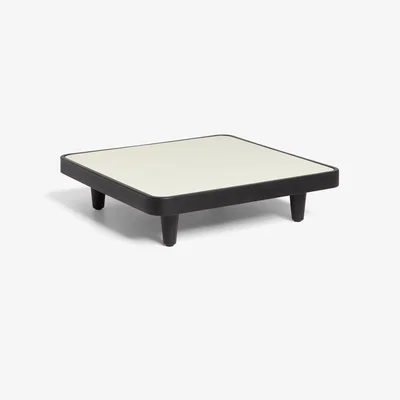 Made in Design Paletti Coffee table - / 90 x 90 cm by Fatboy White/Beige