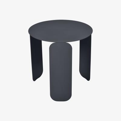 Made in Design Bebop Coffee table - / Ø 45 cm by Fermob Grey