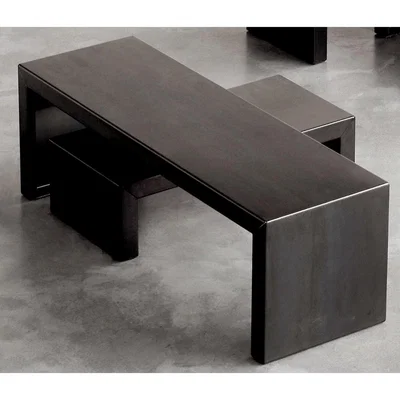 Made in Design Small Irony Coffee table by Zeus Black