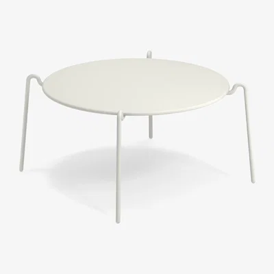 Made in Design Rio R50 Coffee table - / Ø 104 cm - Metal by Emu White
