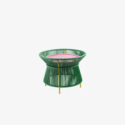 Made in Design Caribe Basket Coffee table - / Ø 54 x H 41 cm by ames Green