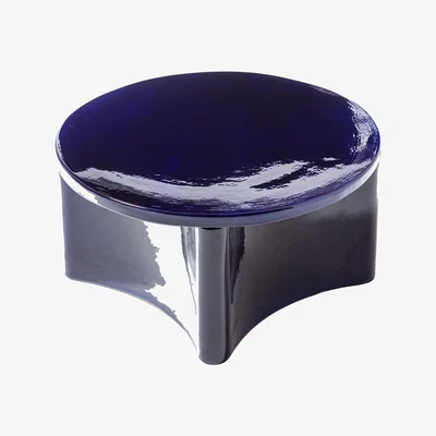 Made in Design Guna 12 Coffee table ceramic white / Ø 80 x H 30 cm - Ceramic - Gervasoni