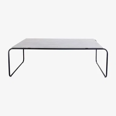 Made in Design Yoso Medium Coffee table - 120 x 69 x H 39 cm / Cement by XL Boom Grey/Black