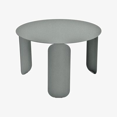 Made in Design Bebop Coffee table metal grey / Ø 60 x H 38 cm - Fermob