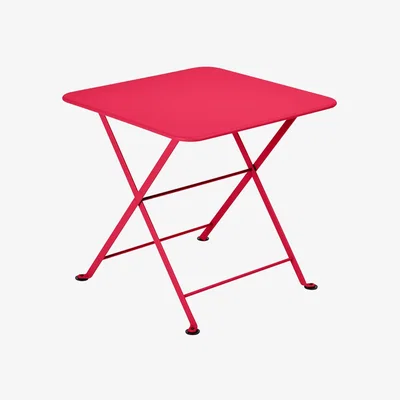 Made in Design Tom Pouce Coffee table - / 50 x 50cm by Fermob Pink
