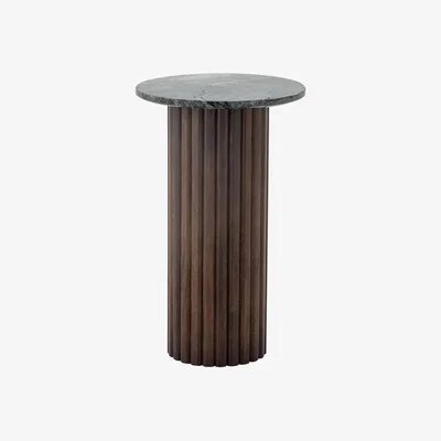Made in Design Wilson Small table stone green / Ø 29 x H 47.5 cm - Bloomingville