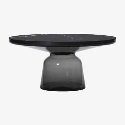 Made in Design Bell Coffee Coffee table - / Ø 75 x H 36 cm - Marble table top by ClassiCon Grey/Black
