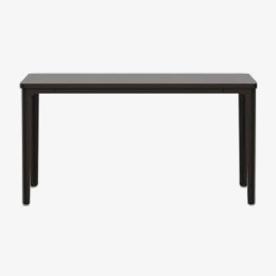 Made in Design Plate Table Coffee table - / Medium - 41 x 71 cm / MDF by Vitra Brown