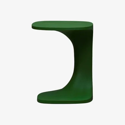 Made in Design Font End table plastic material green / Polythene - 42 x 42 x H 52 cm - Kristalia