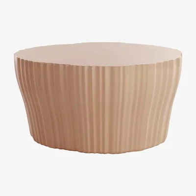 Made in Design Corteza Coffee table plastic material / 64 x 70 x H 36 cm - Recycled - Kartell