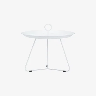 Made in Design Eyelet Medium Coffee table - Ø 60 x H 43,5 cm by Houe White
