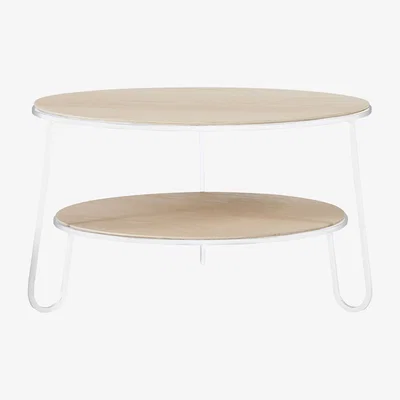 Made in Design Eugénie Small Coffee table - Ø 70 x H 40 cm by Hartô White