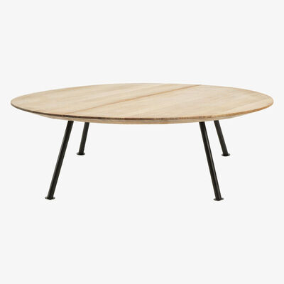 Made in Design Agave Coffee table - / Ø 110 cm by Ethimo Natural wood