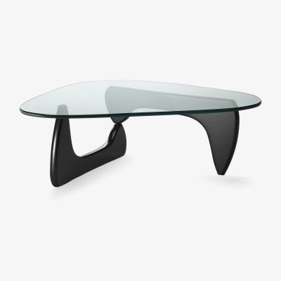 Made in Design Noguchi Coffee Table Coffee table - / By Isamu Noguchi (1944) / 128 x 93 cm by Vitra Black