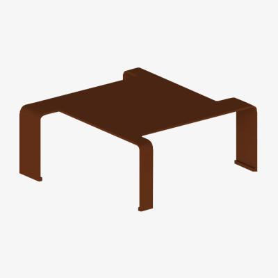 Made in Design Spin Small Coffee table - / 90 x 90 x H 29 cm by Zeus Brown