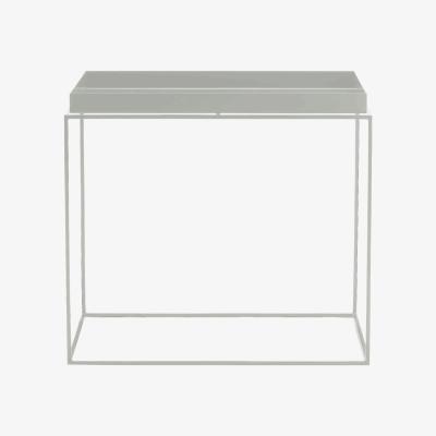 Made in Design Tray Coffee table - Rectangular - H 50 cm / 60 x 40 cm by Hay Grey